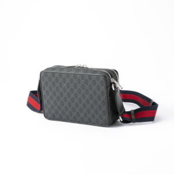 Gucci GG Black Crossbody Bag FADJA - Picture 1 of 8
